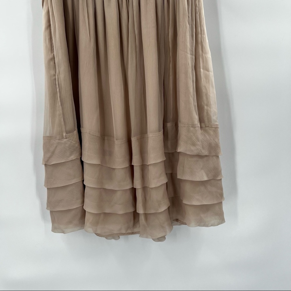 Burlapp brown belted dress 6 - Picture 6 of 12